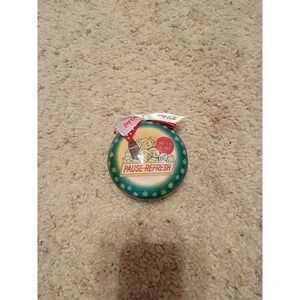 Coca Cola Vintage Christmas Ornament Have a Coke Pause Refresh